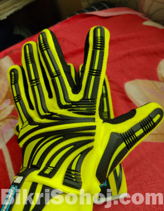 Cut F Impact HI-VIZ Protective Gloves 115.900107 GranberG